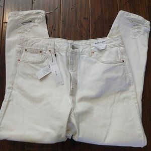 TOPSHOP MOM Jeans High Waisted 12 NEW